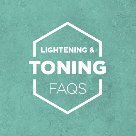 Lightening & Toning Hair FAQs